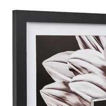 Black Calla Wood Photo Frames (Set of 4)